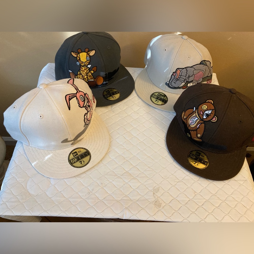 Complete New Era “Animal Cannibal Tasty Collection” Size 7 1/2